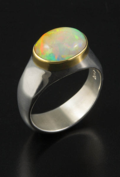 Ethiopian Opal Ring