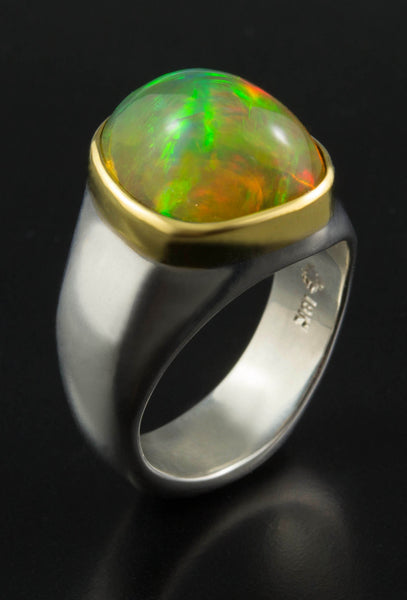 Ethiopian Opal Ring