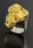 Large Natural Gold Nugget Ring