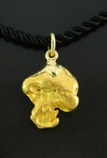 Gold Nugget Pendant