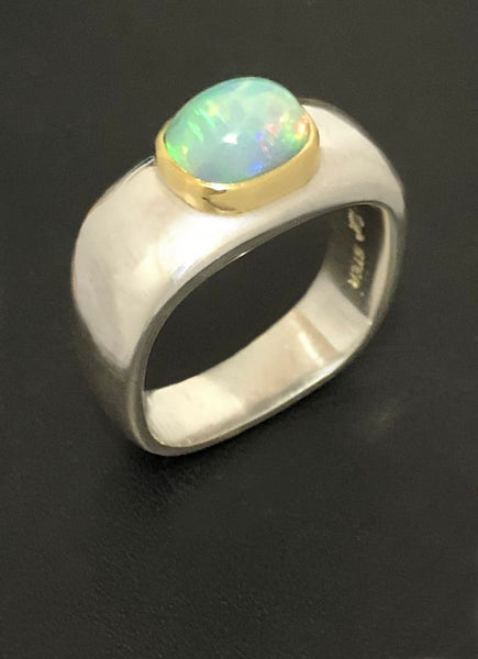 Ethiopian Opal Ring
