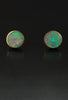 Ethiopian Opal Earrings in 18kt Gold